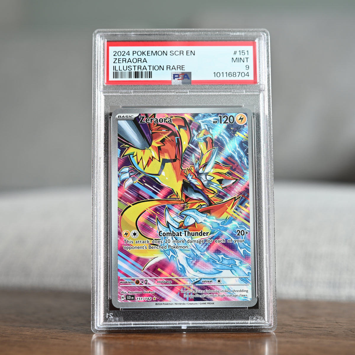 Zeraora 151/142 PSA 9