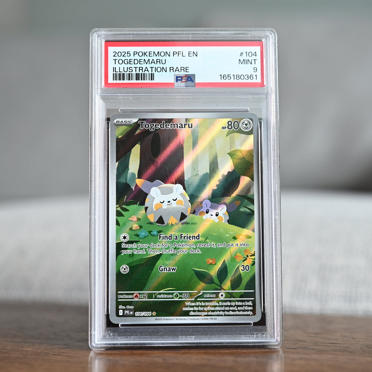 Togedemaru 104/094 PSA 9