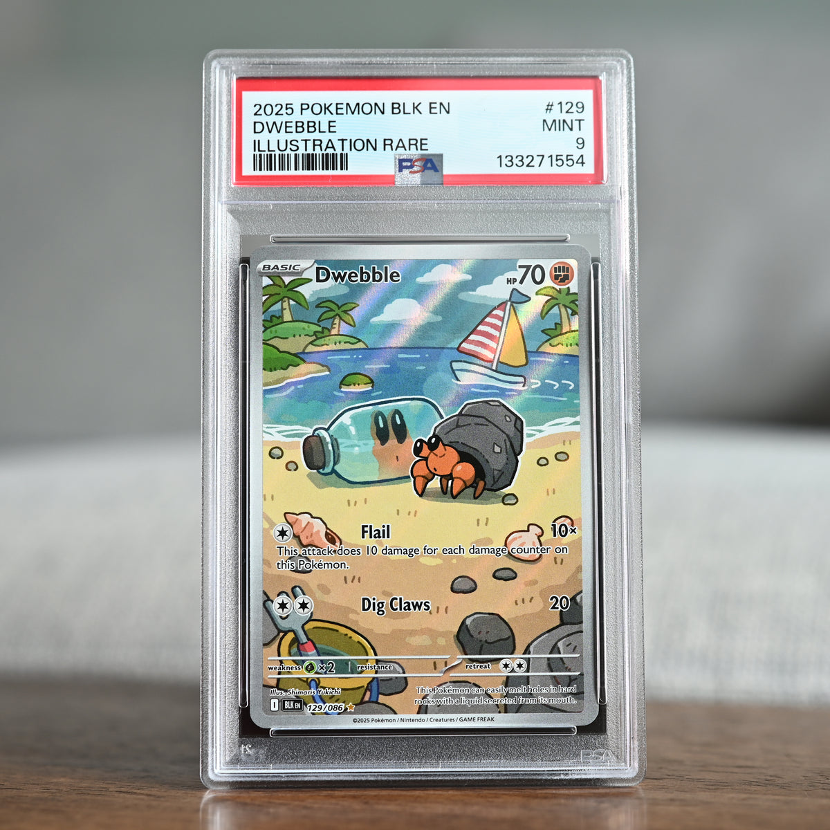 Dwebble 129/086 PSA 9