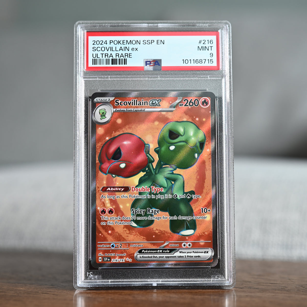 Scovillain ex 216/191 PSA 9