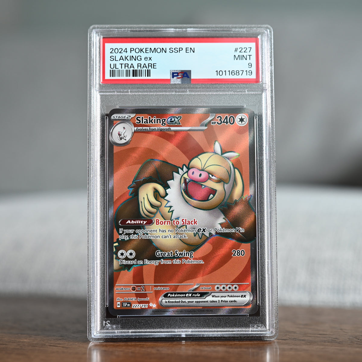Slaking ex 227/191 PSA 9