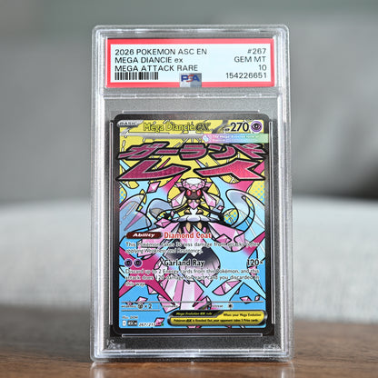 Mega Diancie ex 267/217 PSA 10