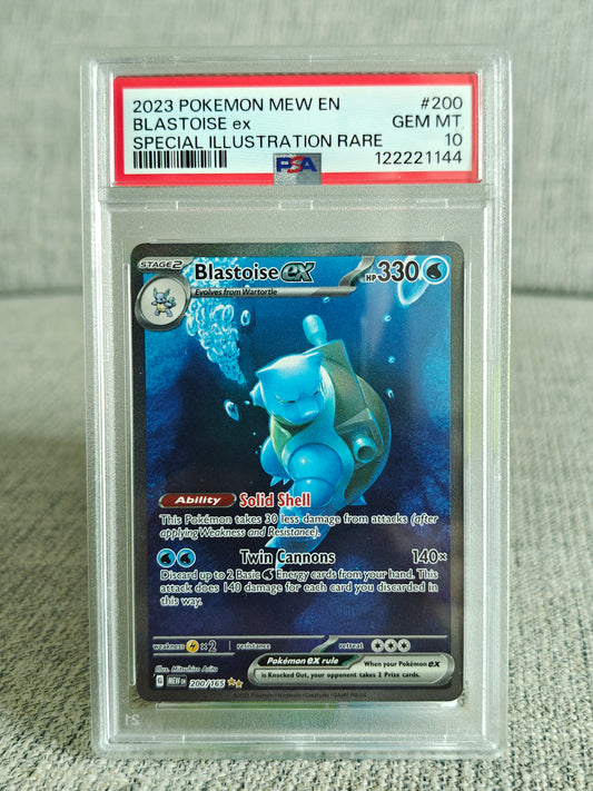 Blastoise EX 200 PSA 10