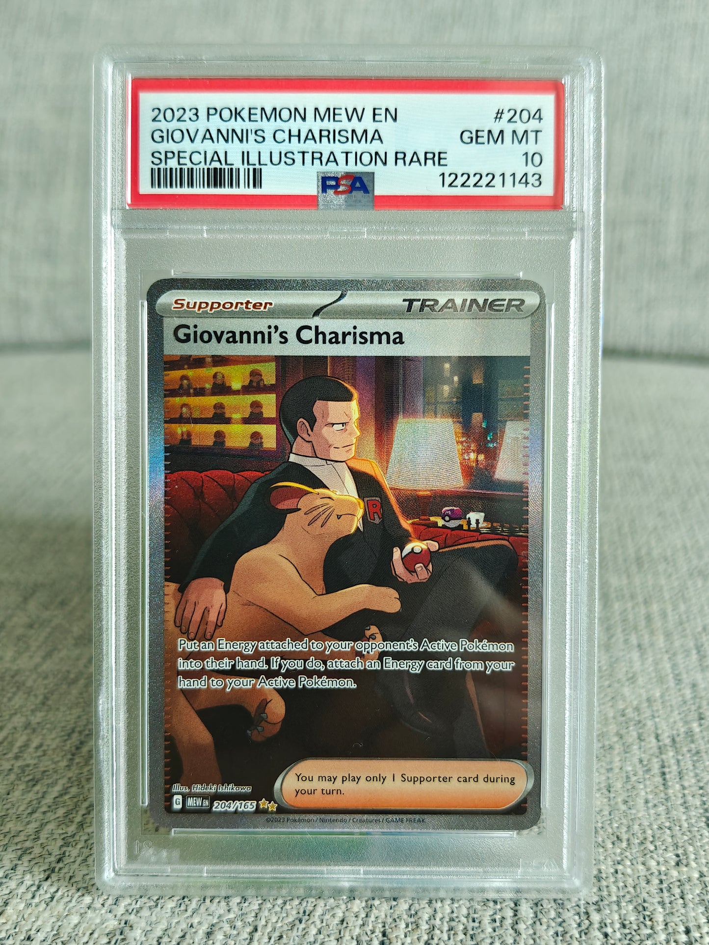Giovanni's Charisma 204 PSA 10