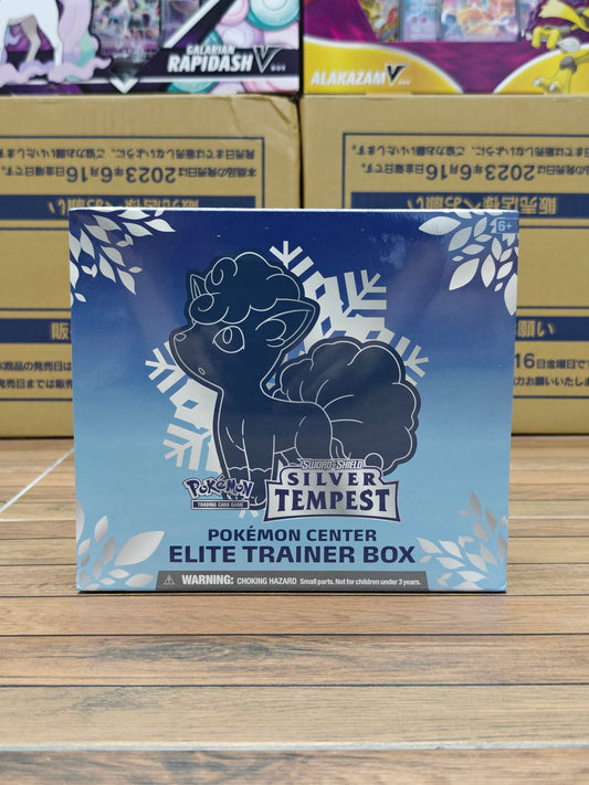 Silver Tempest Pokemon Center Elite Trainer Box