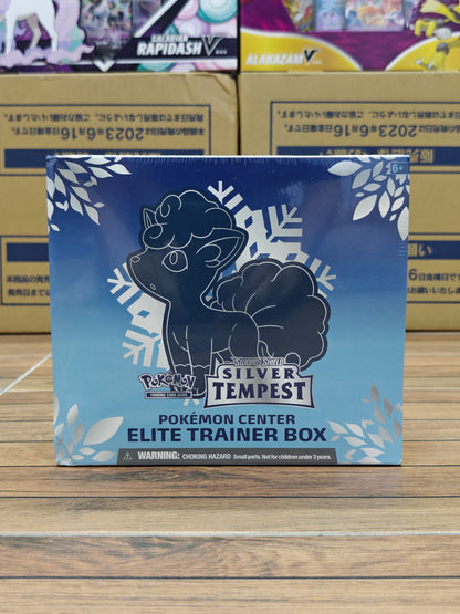 Silver Tempest Pokemon Center Elite Trainer Box