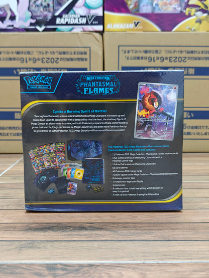 Phantasmal Flame Pokemon Center Elite Trainer Box (Dented)