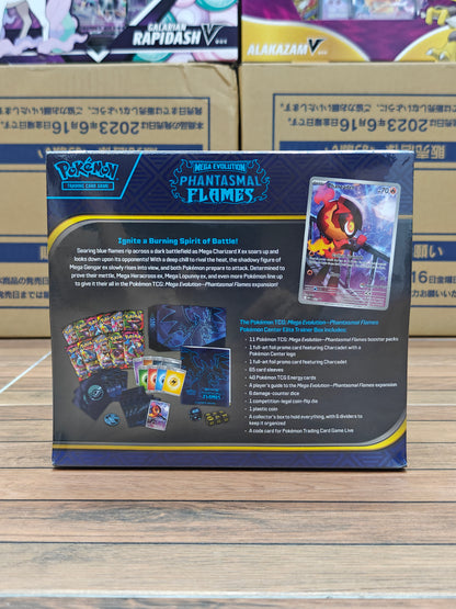 Phantasmal Flame Pokemon Center Elite Trainer Box (Dented)