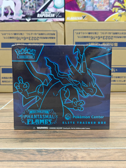 Phantasmal Flame Pokemon Center Elite Trainer Box (Dented)