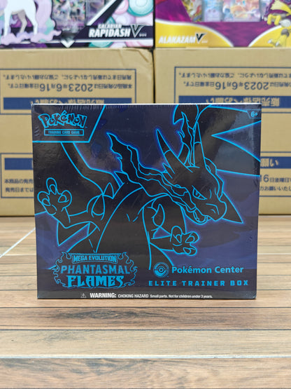 Phantasmal Flame Pokemon Center Elite Trainer Box (Dented)