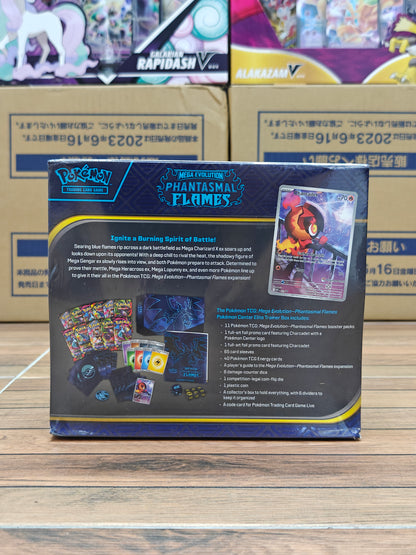 Phantasmal Flame Pokemon Center Elite Trainer Box (Dented)