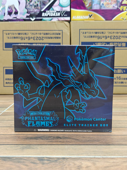Phantasmal Flame Pokemon Center Elite Trainer Box (Dented)