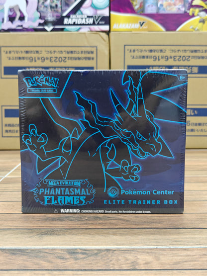 Phantasmal Flame Pokemon Center Elite Trainer Box (Dented)