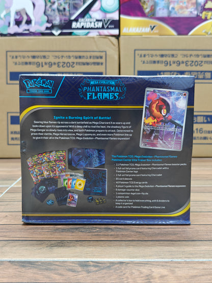 Phantasmal Flame Pokemon Center Elite Trainer Box (Dented)