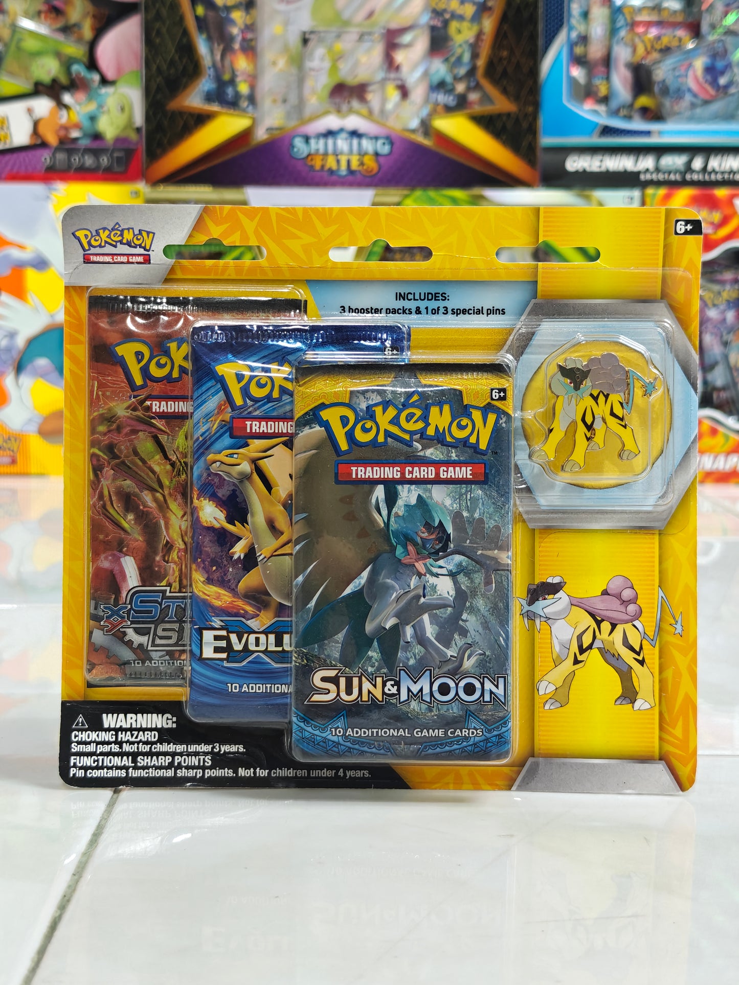 Legendary Beast Raikou Blister