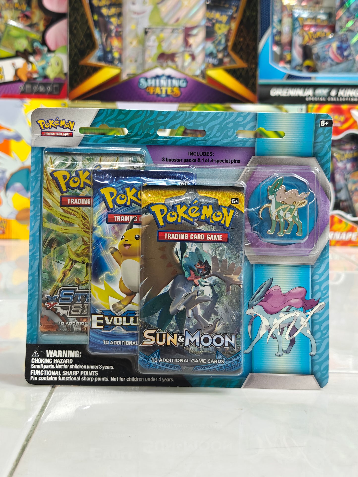 Legendary Beast Suicune Blister