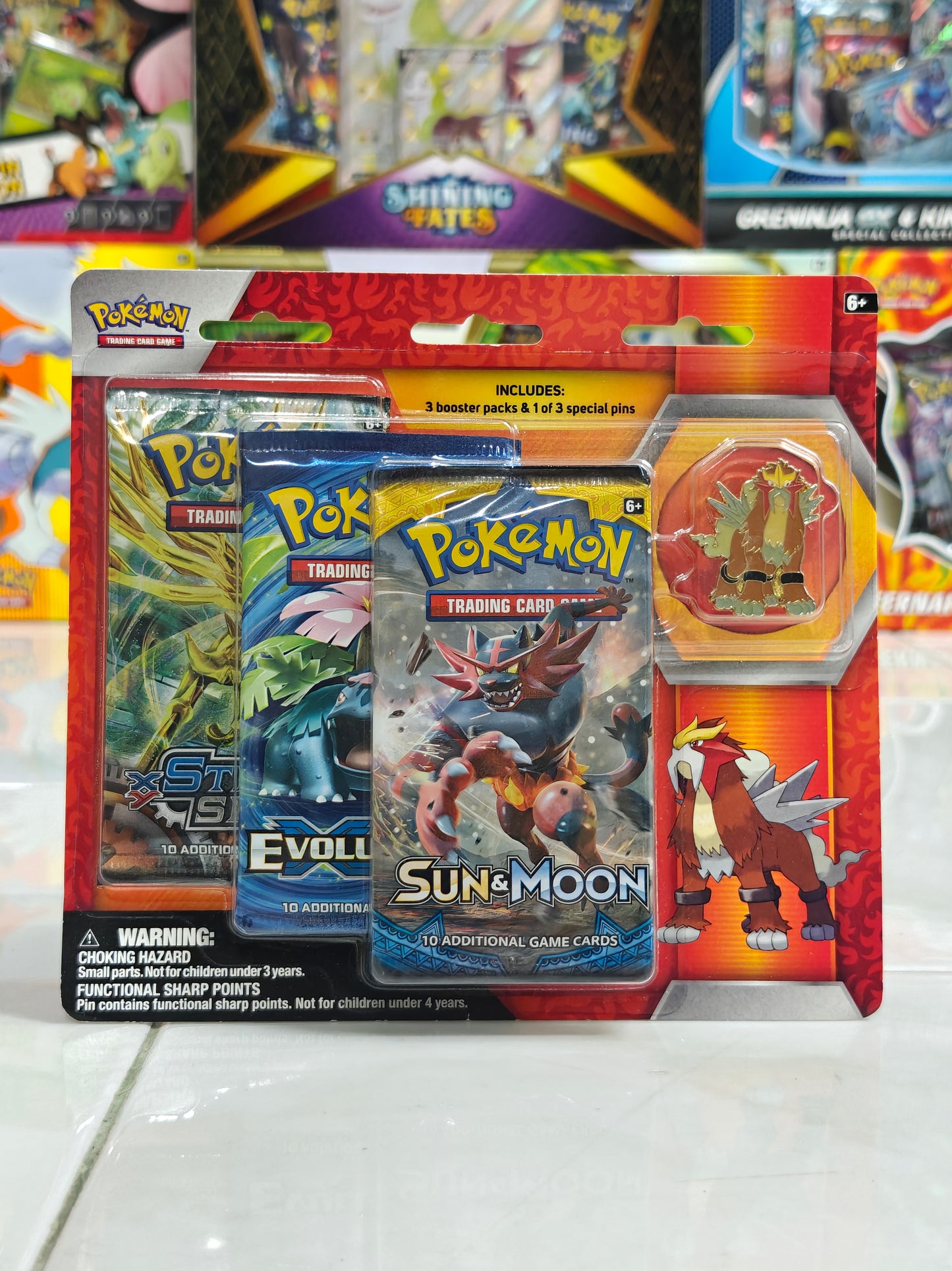 Legendary Beast Entei Blister