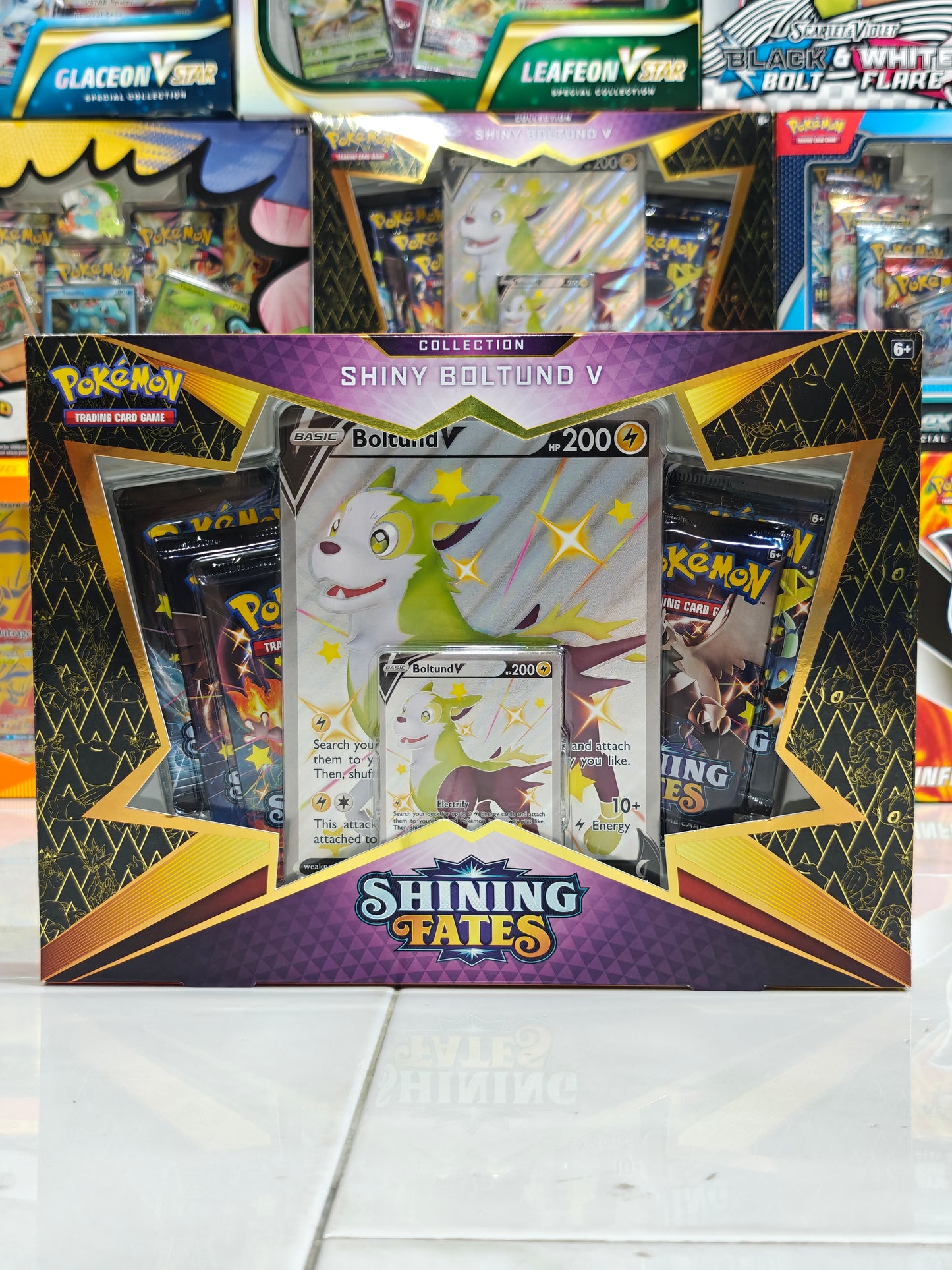 Shining Fates Boltund V Collection Box