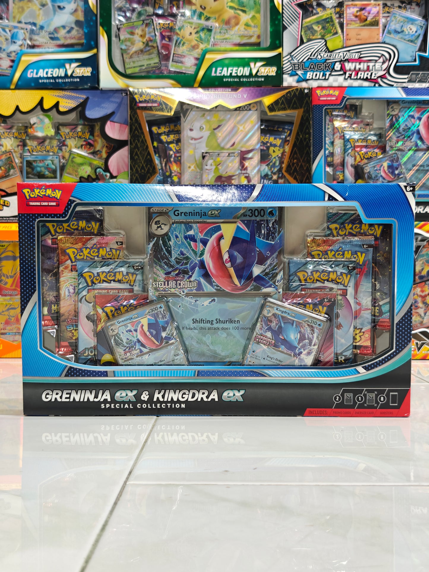 Greninja EX & Kingdra EX Special Collection Box