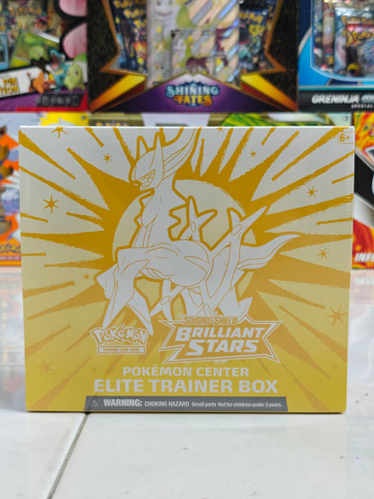 Brilliant Stars Pokemon Center Elite Trainer Box (With Tear)