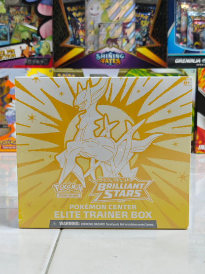 Brilliant Stars Pokemon Center Elite Trainer Box (With Tear)