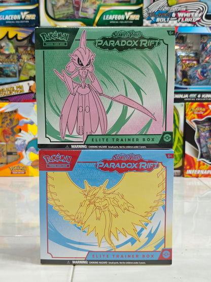 Paradox Rift Elite Trainer Box Pair