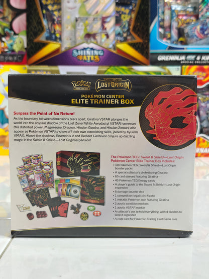 Lost Origin Pokemon Center Elite Trainer Box