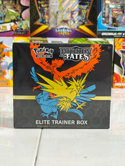 Hidden Fates Elite Trainer Box (Small dent at front)