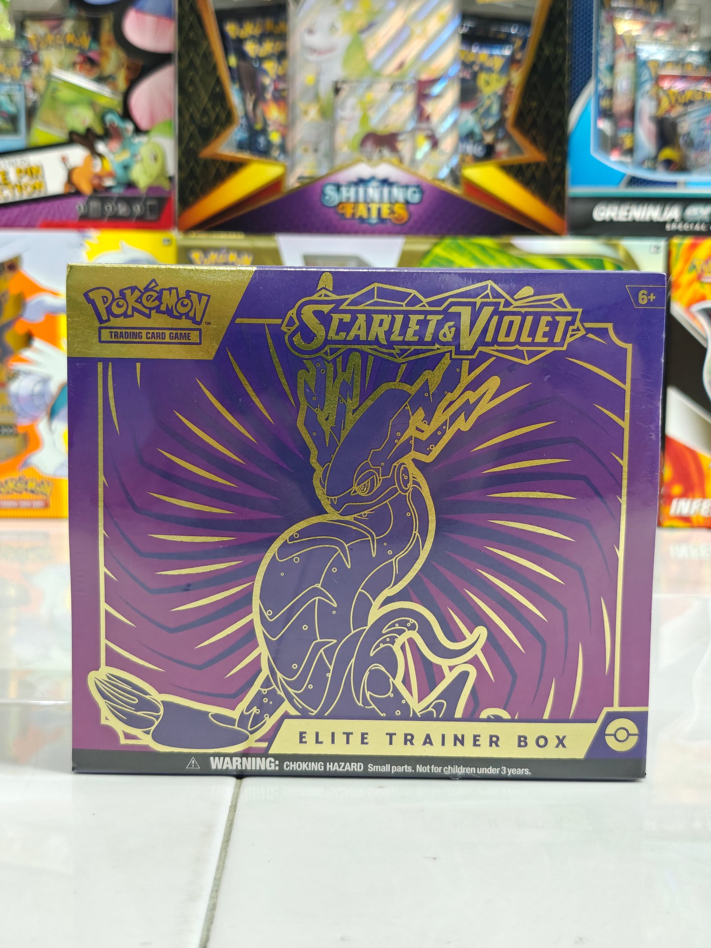 Scarlet Violet Miraidon Elite Trainer Box