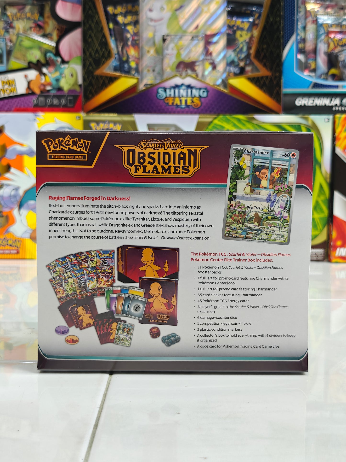 Obsidian Flames Pokemon Center Elite Trainer Box
