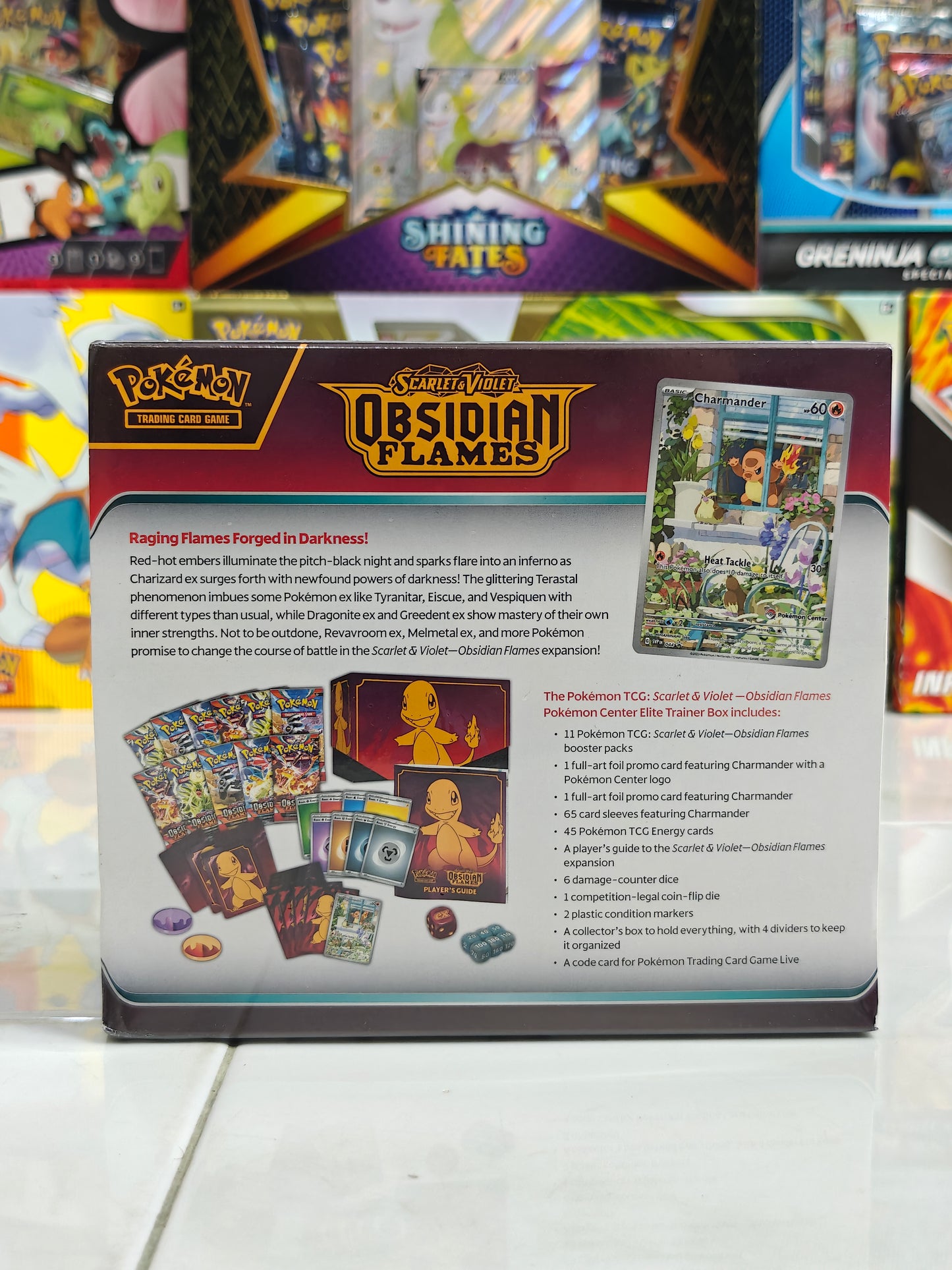 Obsidian Flames Pokemon Center Elite Trainer Box