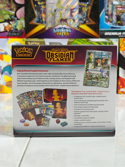 Obsidian Flames Pokemon Center Elite Trainer Box