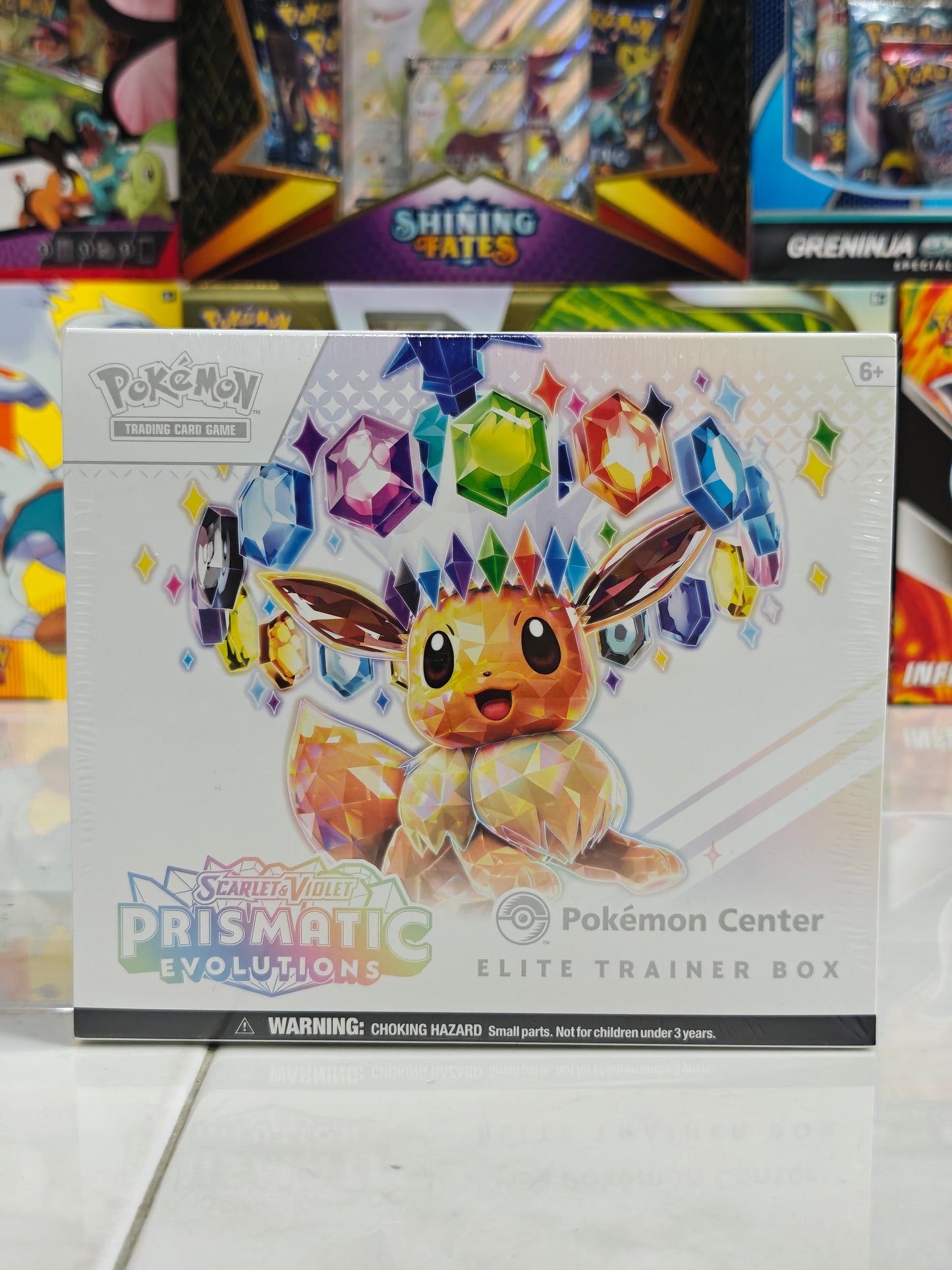 Prismatic Evolution Pokemon Center Elite Trainer Box