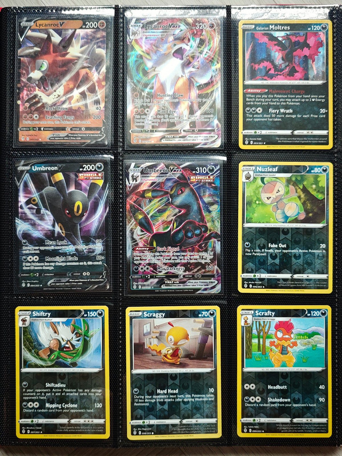 Evolving Skies Partial Master Set