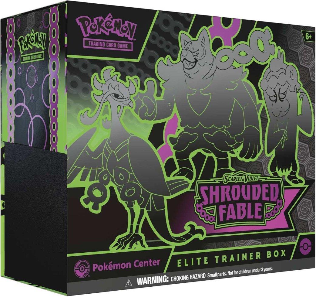 Shrouded Fable Pokemon Center Elite Trainer Box Case