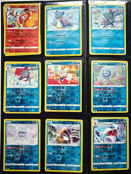 Chilling Reign Partial Master Set