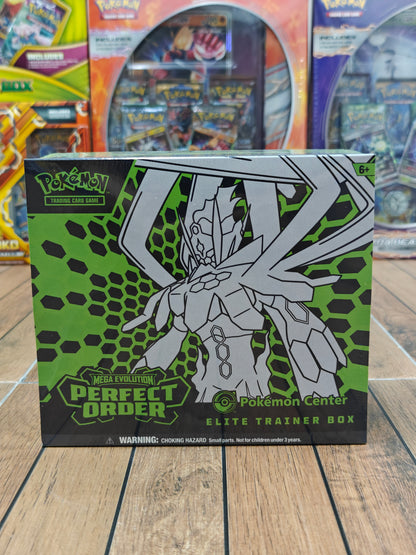 Perfect Order Pokemon Center Elite Trainer Box