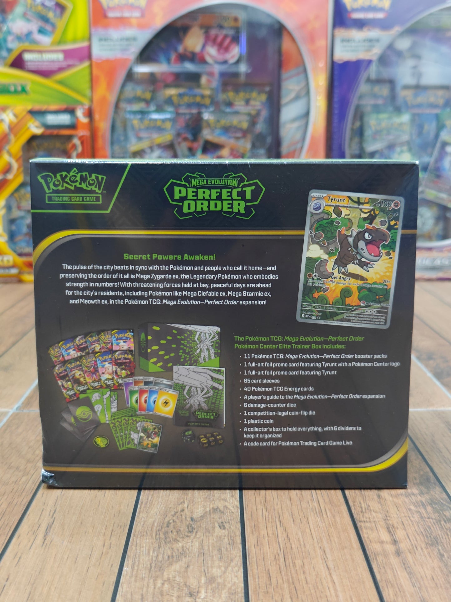 Perfect Order Pokemon Center Elite Trainer Box