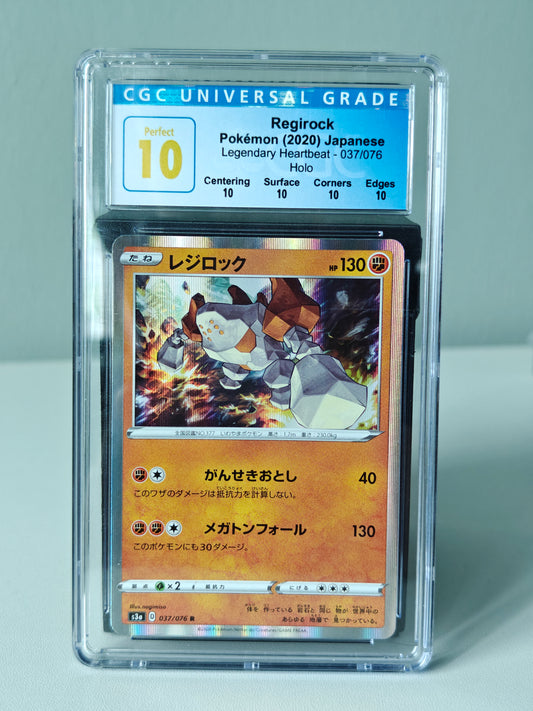 [Slab] Regirock 37 Cgc Perfect 10