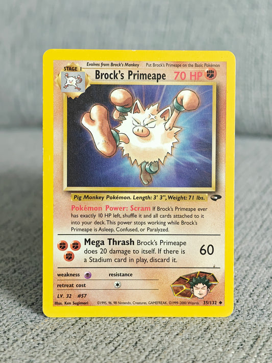 [Raw] Brock's Primeape 35 non holo (MP)