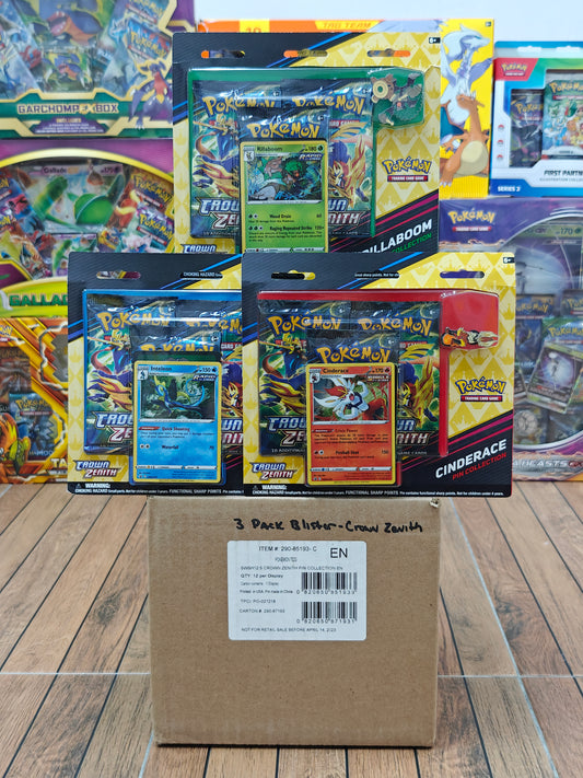 Crown Zenith 3pk Pin Collection