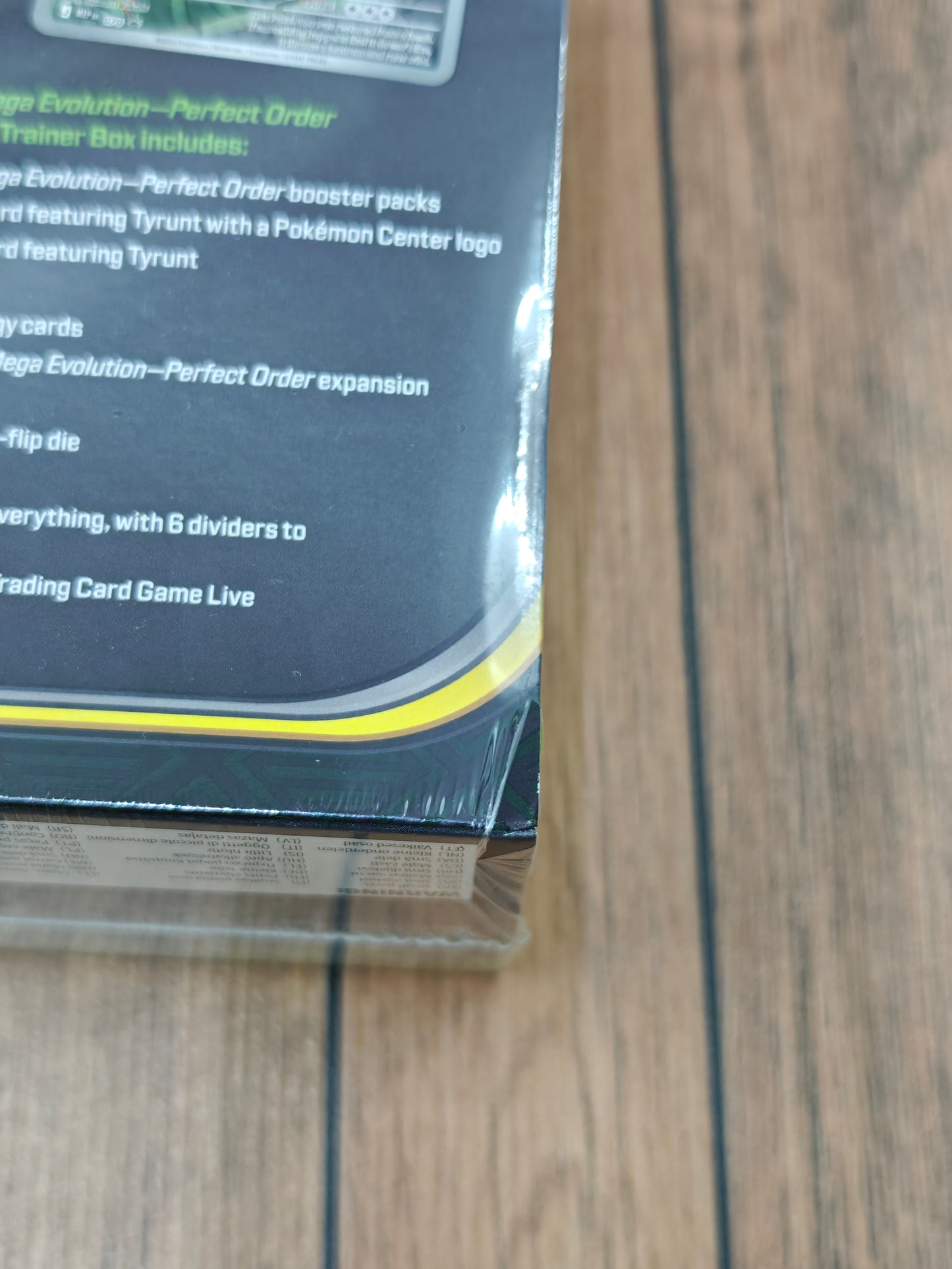 Perfect Order Pokemon Center Elite Trainer Box