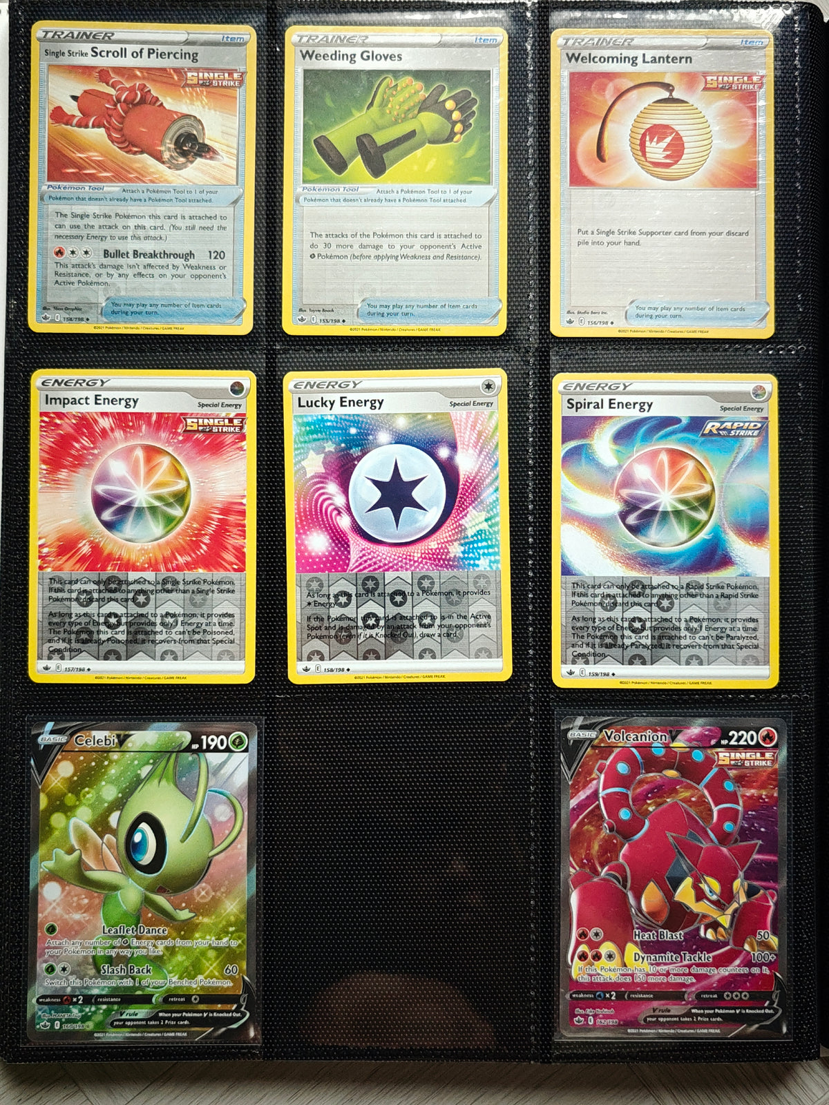Chilling Reign Partial Master Set