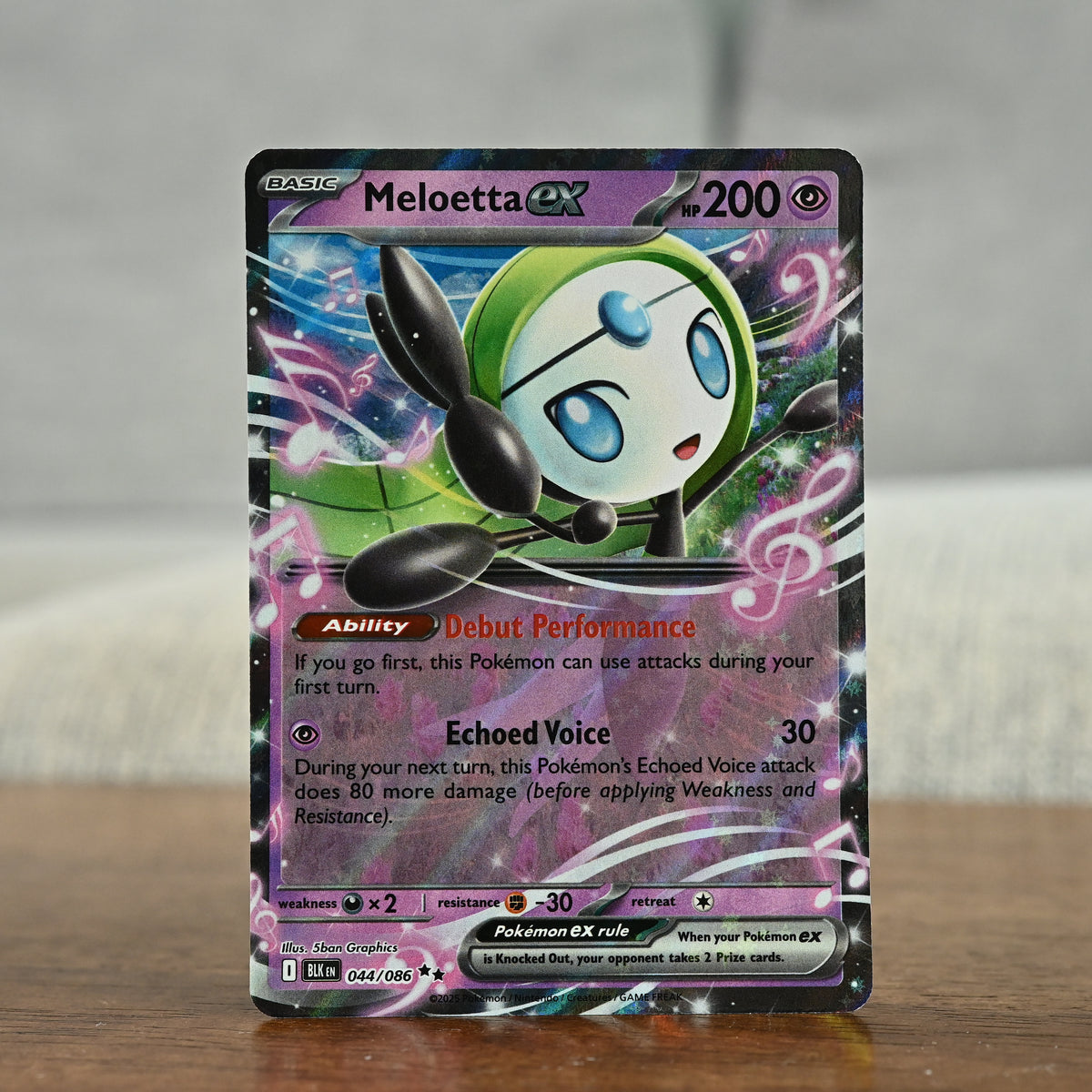 Meloetta Ex 44/86 (NM)