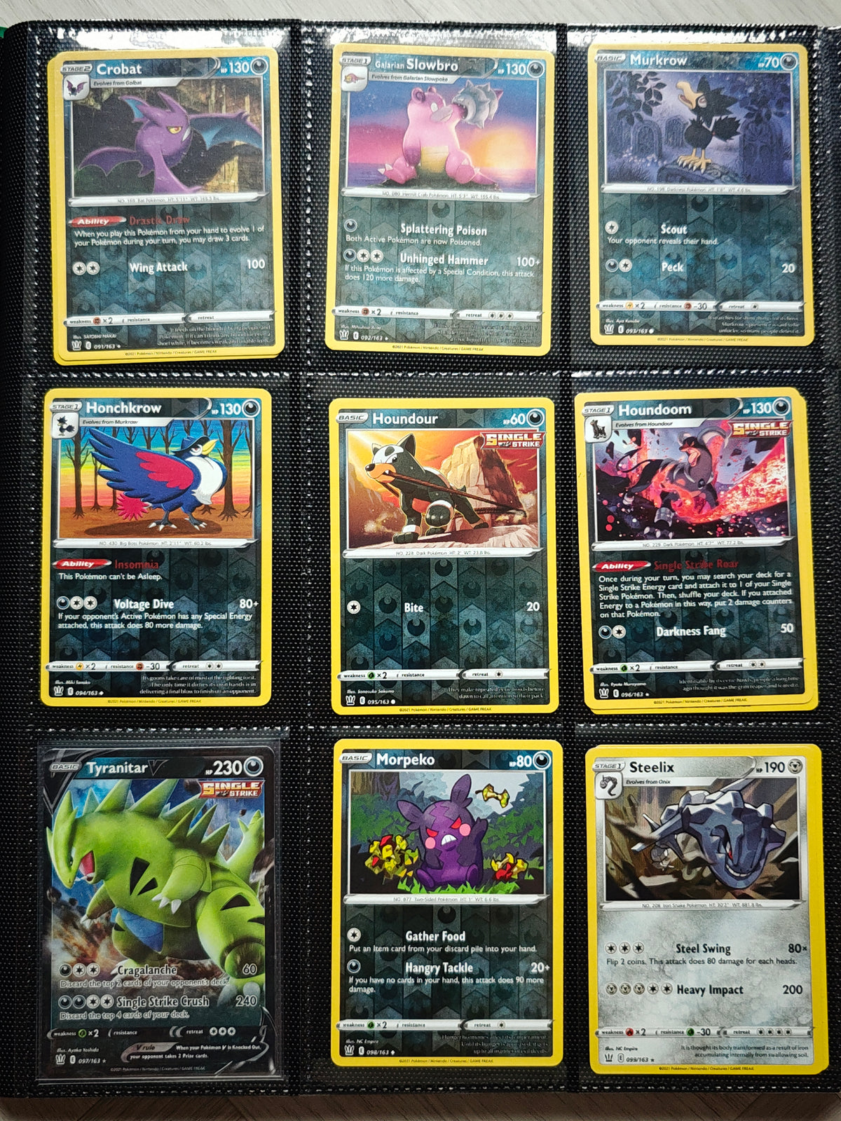 Battle Styles Partial Master Set