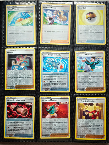 Battle Styles Partial Master Set