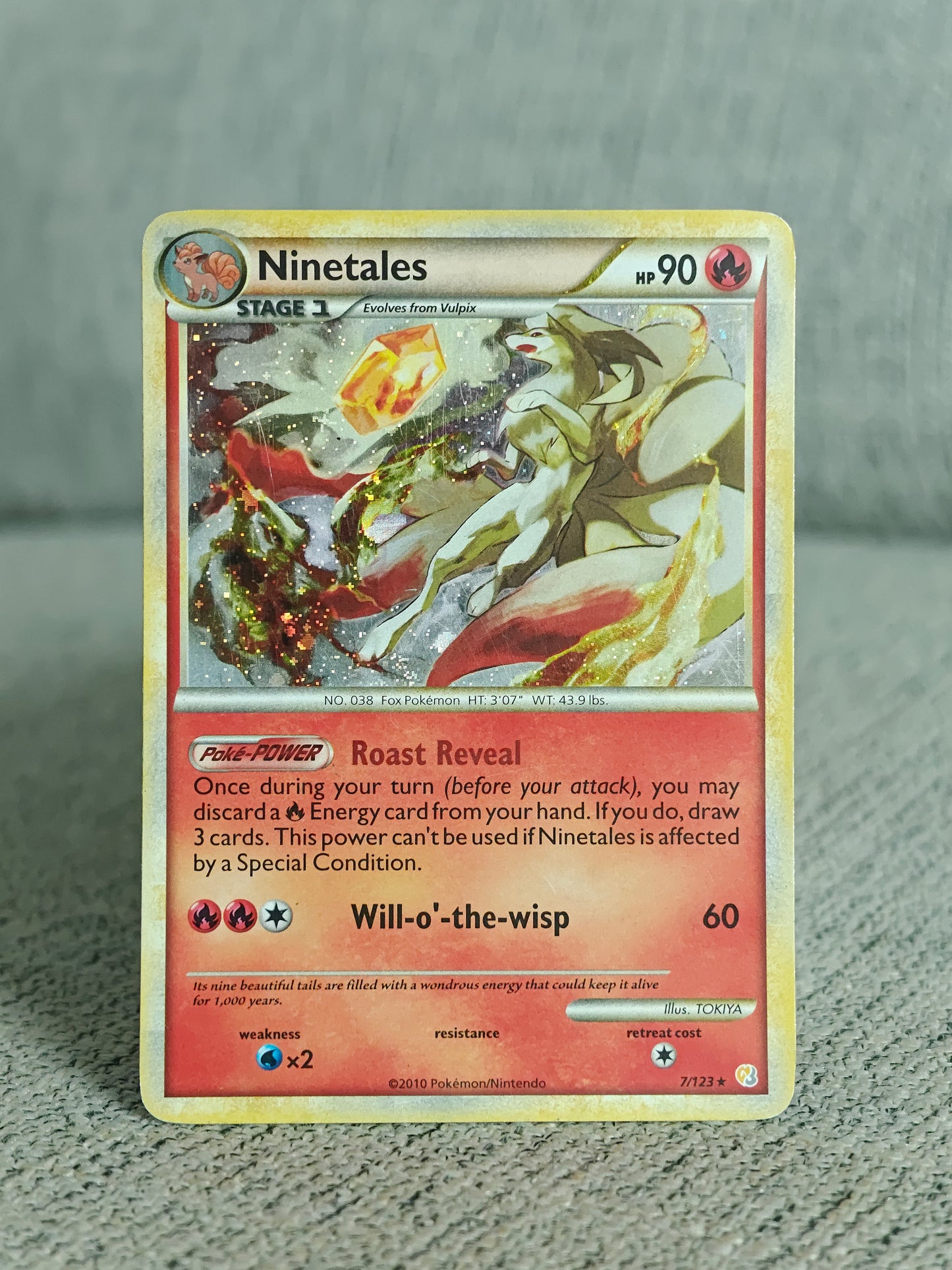 [Raw] Ninetales 7/123 (MP)