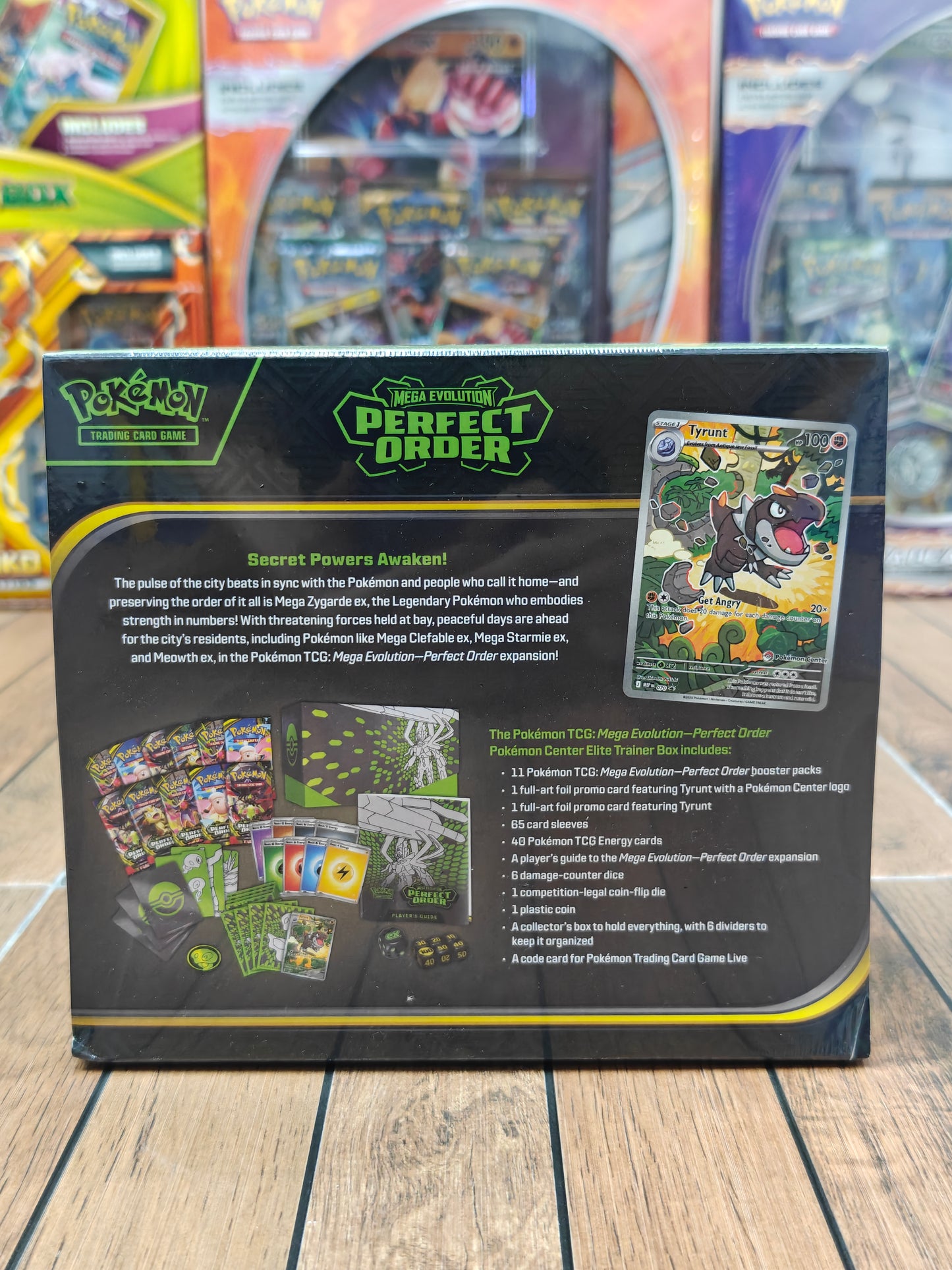 Perfect Order Pokemon Center Elite Trainer Box
