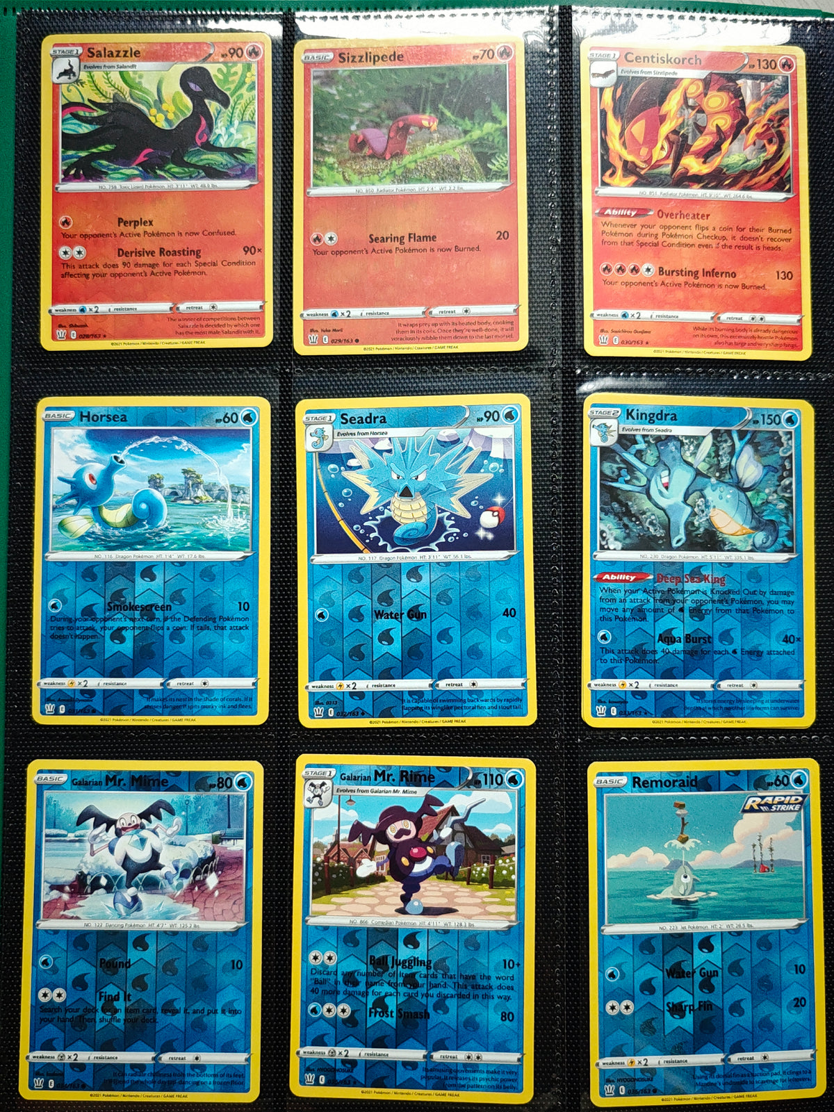 Battle Styles Partial Master Set