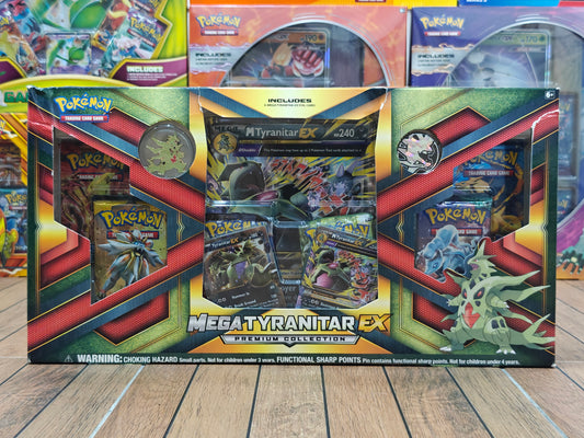 Mega Tyranitar EX Premium Collection (Tear on Box)